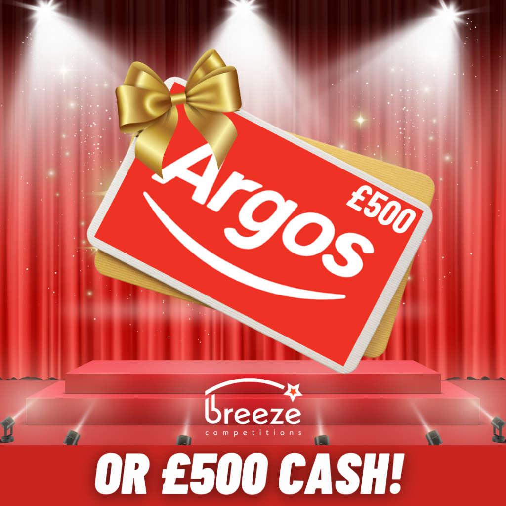 Win Argos Voucher Or Cash Breeze Competitions