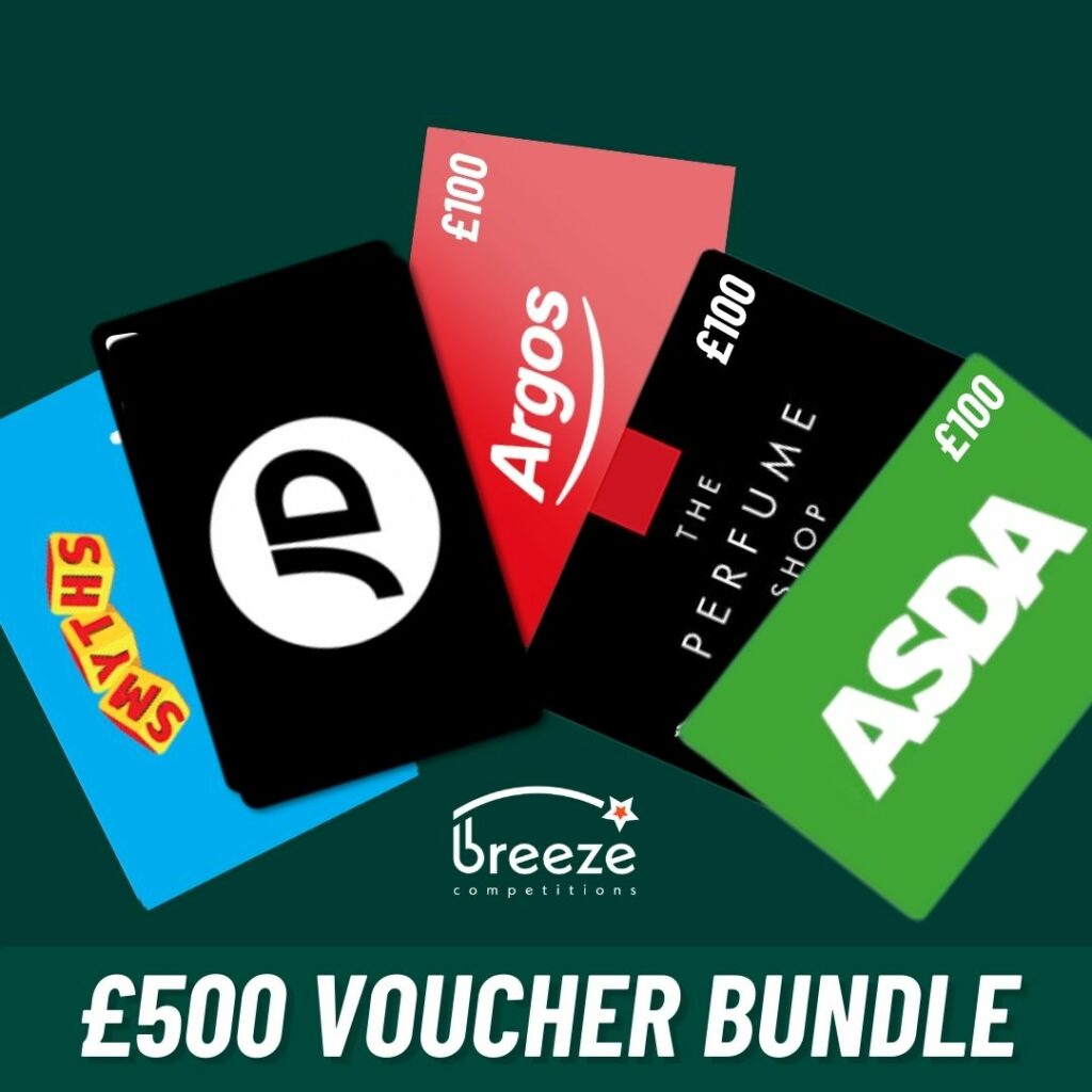 £500 Christmas Voucher Bundle! – Breeze Competitions