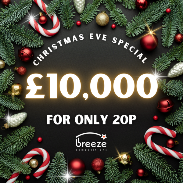 Christmas Eve Special - £10,000 Cash for 20p!