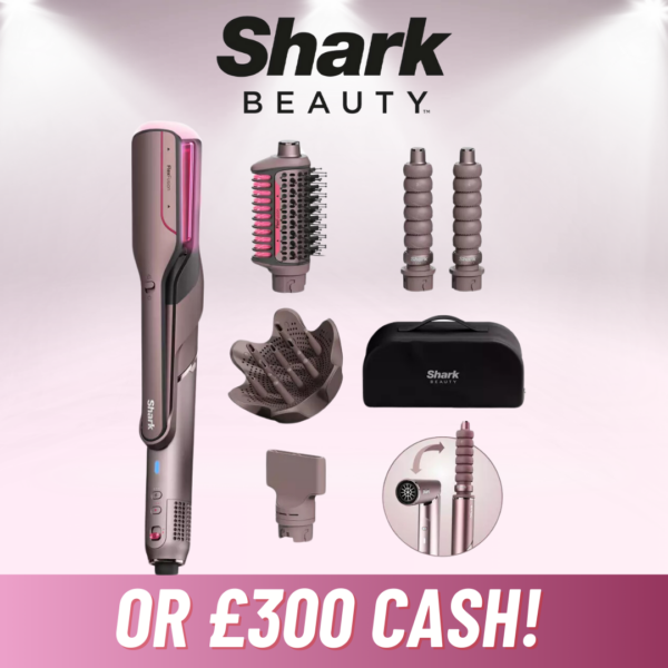 Shark FlexFusion Straight 5-in-1 Hair Multistyler or £300 cash for 30p!!