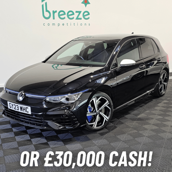 VW Golf R or £30,000 Cash!