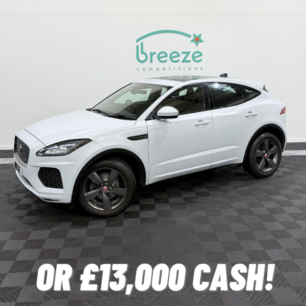 Jaguar E-Pace Checkered Flag Edition or £13,000 Cash Alternative!